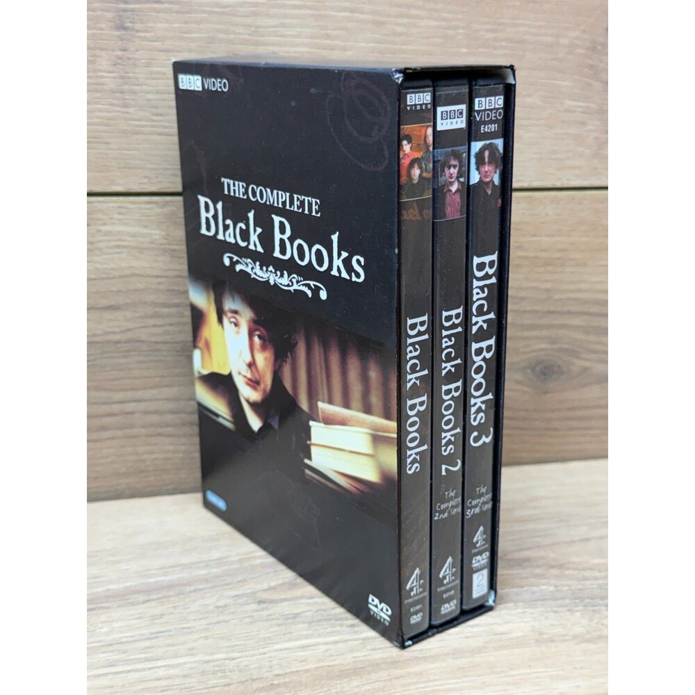 The Complete Black Books Series DVD Box Set 3 Disc BBC Video